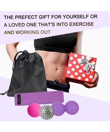 3-Piece Massage Balls Set with Resistance Band for Trigger Point Release & Deep Tissue Massage - Buy Online on GoSupps.com