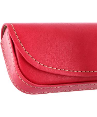 Paule & Knopf High-Quality Leather Look Glasses Case LAOS - Magnetic Closure - Available in Red & 3 Other Colors | Ideal for International Shipping - Buy Online on GoSupps.com