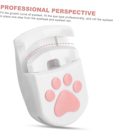 Didiseaon 1 Set Eyelash Curler Mini Eyelashories Anti-Skid Handle Eyelashories Makeup Eyelashories Eyelash Curling Kit White Accessories Non-Slip 5.8*4.3cm - Buy Online on GoSupps.com