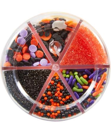 Halloween Cupcake Decorating Kit - Kit Includes 48 halloween themed cupcake liners 24 Skull Bat and Pumpkin cupcake toppers and Sprinkle Mix Featuring 6 Different Halloween Sprinkles! - Buy Online on GoSupps.com