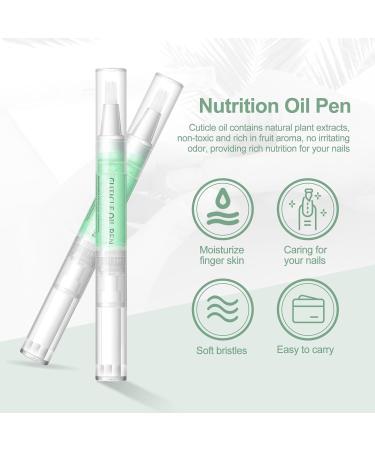 Cuticle Oil Natural Ingredients Nail Nutrient Oil Pen for Nail Growth Care Nail Treatments Prevent Pen Dry Cracking Deep Nourishment Pen for Ideal Gifts color04 - Buy Online on GoSupps.com