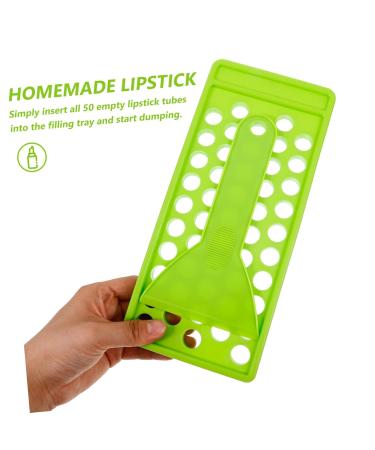 Lurrose 50 Lipstick Filling Shapes | DIY Lip Balm Tube Tray Set | Custom Lip Balm & Lip Tinting Supplies - Buy Online on GoSupps.com