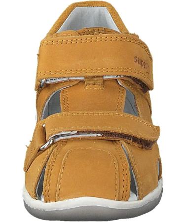 Superfit Baby Boys Freddy Sandals - Yellow Gelb - Size 2 UK - Buy Online on GoSupps.com
