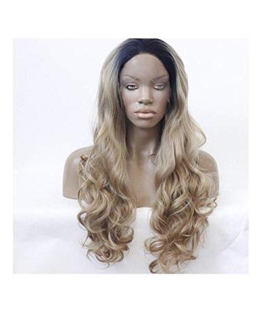 BGHJUE SYNNTHTEIC WIG Deep Side Parting for Women 150% Density Natural Long Beauty Blogger Hair Daily Makeup Synthetic Lace Front Wedding Party WIGS