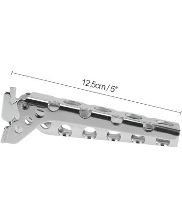 Cyberone Aluminum Pot Gripper for Outdoor Cooking | BBQ Pan Holder for Camping Picnic | Hot Dish Plate Lifter Clip Clamp - 4.9 Length | 1pc - Buy Online on GoSupps.com
