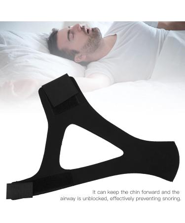 Anti Snore Triangle Belt - Black Sleep Support Strap & Night Aid Tool for Better Sleep - Buy Online on GoSupps.com
