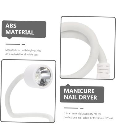  POPETPOP POPETPOP 1Pc Mini Nail Lamp Nail Art Supplies Nail Dryer Nail Dryer Light Polish Nail Dryer Nail Polish Dryer White ABS Lamp Grill Automatic Miss - Buy Online on GoSupps.com