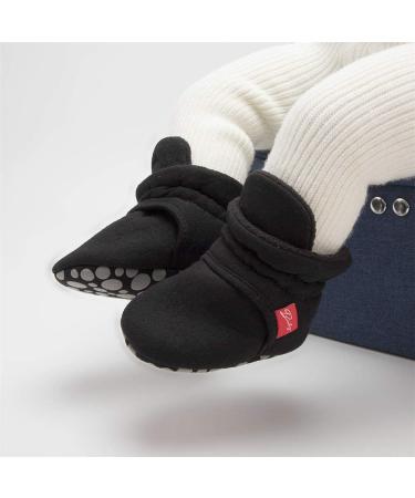 Sonsage Infant Baby Snow Boots | Anti-Skid Ankle Booties for Newborns | Winter Warm Crib Shoes 6-12 Months, Black - Buy Online on GoSupps.com