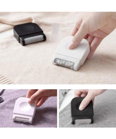 Samnuerly Portable Lint Clothing Razor - 6.4x2x8cm Removable Fuzz & Fluff Remover in White | Best Handheld Fabric Shaver for International Shipping - Buy Online on GoSupps.com