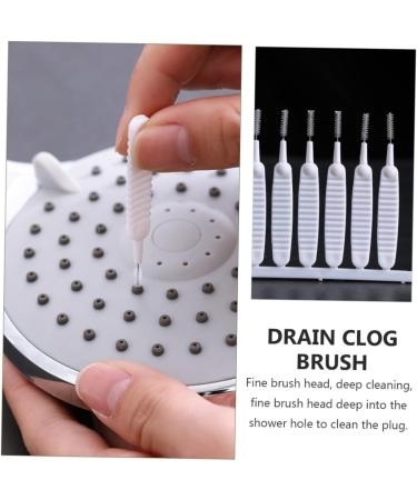 ABOOFAN 60 STK Shower Hole Cleaning Brush - Japanese Style Stainless Steel Pipe Cleaner Tool for Effective Drain & Shower Head Maintenance - Buy Online on GoSupps.com