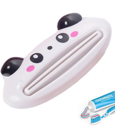 Toothpaste Squeezer Animal - Kids Toothpaste Dispenser Cartoon Animal | Cute Frog Panda Bear Shaped Toothpaste Extruder Tube Squeezer Dispenser for Saving Toothpaste Facial Cleanser Creams - Buy Online on GoSupps.com