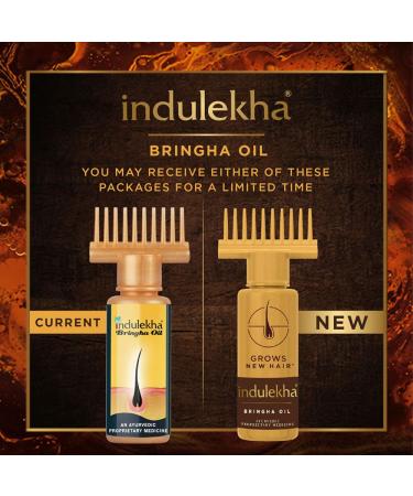 Indulekha Bringha Hair Oil Selfie Bottle 100 ml - Natural Hair Growth Solution | International Shipping Available - Buy Online on GoSupps.com