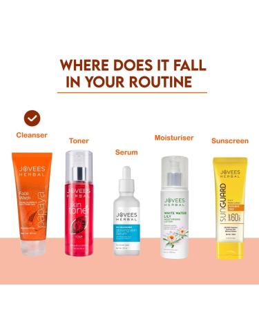 Jjovveess Herbal Papaya Face Wash For Glowing and Clear Skkin with Papaya & Bilberry Ext | Gentle Cleanser For Brightens Skkin Removes Pigmentation & Dark Spots | For All Skkin Types - 120ML - Buy Online on GoSupps.com