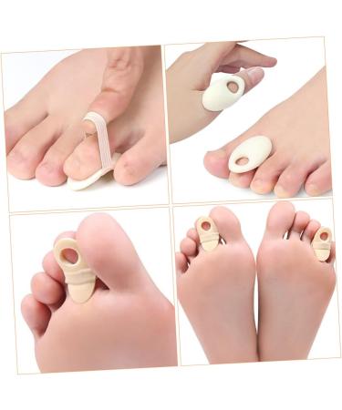FRCOLOR 6 Pairs Toe Corn Stickers Corn Cushions Foot Compact Metatarsal Pads Back Heel Sticker Daily Use Metatarsal Pads Portable Toe Cushion Replaceable Wear Sleeve Men and Women Elastic - Buy Online on GoSupps.com