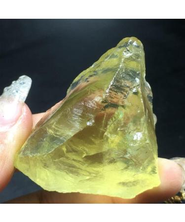 Crystal Natural Yellow Crystal Crystal raw Stone Specimen 80g Can be Used for ZJGIDTEM - Buy Online on GoSupps.com