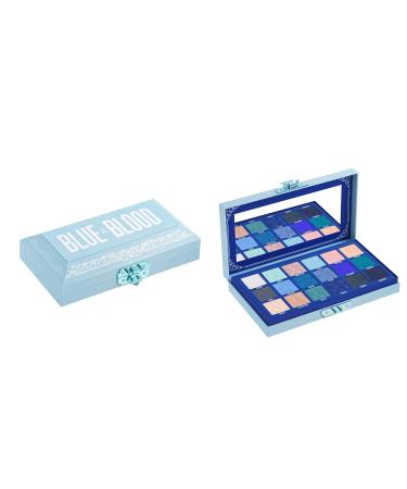 Jeffree Star Royalty Collection: Blood Sugar Blue Blood Eyeshadow Palette - 2 Pcs Bundle - Buy Online on GoSupps.com