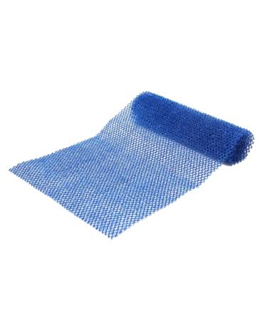 Body Wash Net Cleansing Bath Scrub Net Multifunctional Bath Shower Wash Cloth Skin Smoother Scrubber Net Polyester Scrubber Net Back Scrubber Sponge for Men Blue
