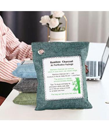 Bamboo Coal Bag - Natural Air Purifier & Odor Remover for Home Bedroom & Car | Moisture-Resistant Deodorant - Buy Online on GoSupps.com
