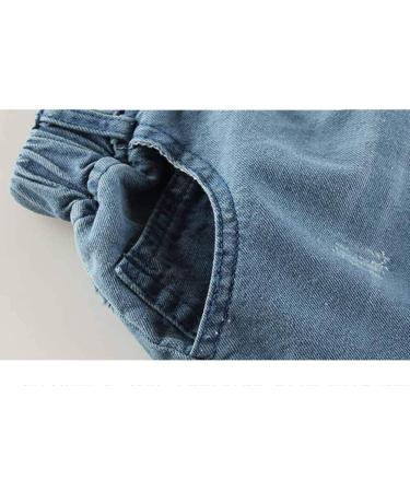 KIDSCOOL SPACE Retro Toddler Little Child Elastic Waist Fashion Jeans, Light Blue-4066, Size 5-6 Years - Buy Online on GoSupps.com