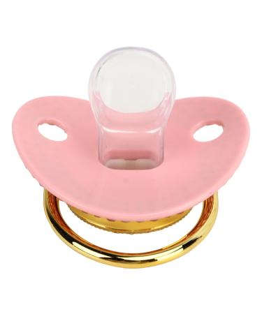 Gold Baby Pacifier Set - Rhinestone Covered Lightweight Pacifier for 6-18 Months - Perfect for Home Use (Letter B) - Buy Online on GoSupps.com