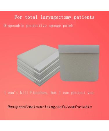 Raamka Narrow Air Tube Protection - Breathable Neck Sticker for Laryngectomy & Tracheotomy | 30/120/270 Pieces - White Rubber Strip - Buy Online on GoSupps.com