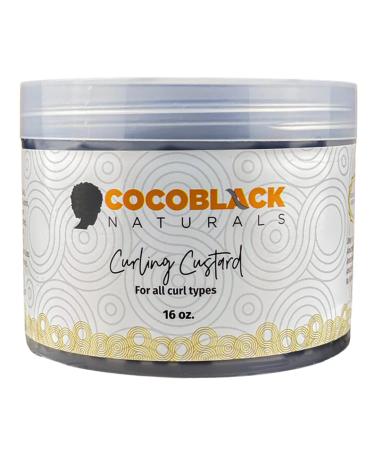 CocoBlack Naturals Curling Custard Ghana for Coily Kinky Type 4c Hair  16 fl oz 17 Fl Oz (Pack of 1)