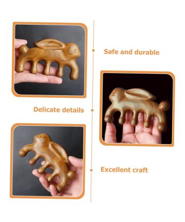 Fomiyes 3ST Green Sandalwood Massage Comb - Wide Tooth Wooden Hairbrush for Women - Eco-Friendly Hair Care Tool - Buy Online on GoSupps.com