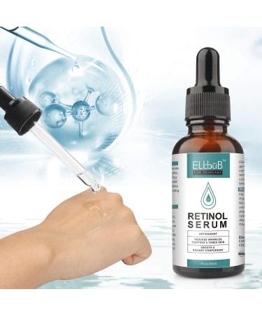 Retinol Serum Retinol Liposome Delivery System with Hyaluronic Acid and Vitamin E Aloe Anti Aging Retinol Serum for Skin Repair Brighten Your Look Fine Line and Wrinkles - Buy Online on GoSupps.com