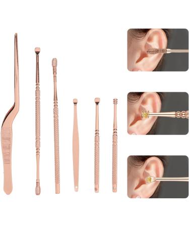 Buy Earwax Picking Tools Set - LED Stainless Steel Ear Wax Removal Kit for Kids & Adults - Home & Travel - Buy Online on GoSupps.com