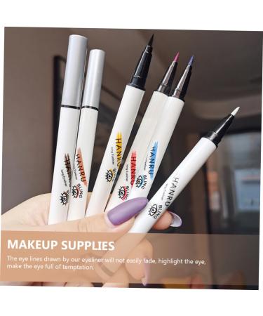 Healvian 6pcs Liquid Eyeliner Pencil White Liquid Eyeliner White Eye Liner Pencils Neon Liquid Eyeliner Abs - Buy Online on GoSupps.com