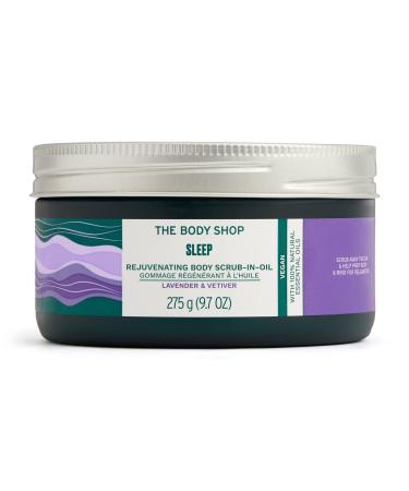 The Body Shop Sleep Rejuvenating Body Scrub-in-Oil with Lavender & Vetiver Exfoliates Your Skin & Preps Your Mind for Sleep Vegan 9.7oz