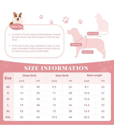Fleece Dog & Cat Sweater - Warm Knitting Dress for Small & Medium Pets | Winter Clothing in Pink - Buy Online on GoSupps.com