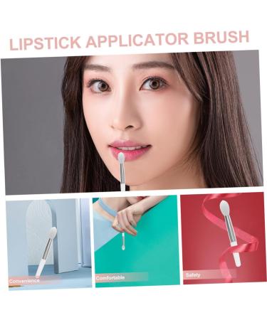 minkissy Facial Tools 2 Sets Lip Gloss Brush Face Tools Lip Applicator Wands Eyeshadow Makeup Brush Lip Care Applicator Make up for Face White Silica Gel Miss Eye Shadow Brush - Buy Online on GoSupps.com