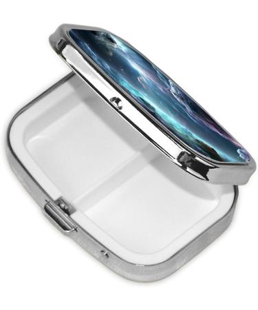 3D Graphics Universe Space Printed Pill Box - Portable Travel Medicine Organizer - Buy Online on GoSupps.com