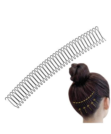 Wire Hair Combs Hair Finishing Fixer Comb Invisible Hair Fixer U Pin Hair Updo Styling Tool Invisible U Pin Hair Side Combs Decorative Bangs Holder For Women & Girls Hairstyle Hair Accessories