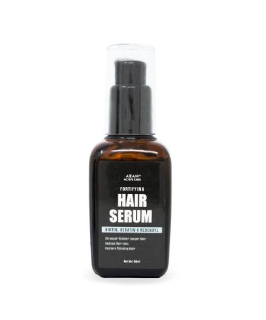 AZANI Hair Serum - 1.69 Oz with Biotin  Keratin & Redensyl - Enhances Shine  Smooths Frizz & Flyaways - Repairs Rough  Damaged Hair  Makes Hair Look Strong  Shiny & Healthy - Women & Men 1.69 Fl Oz (Pack of 1)