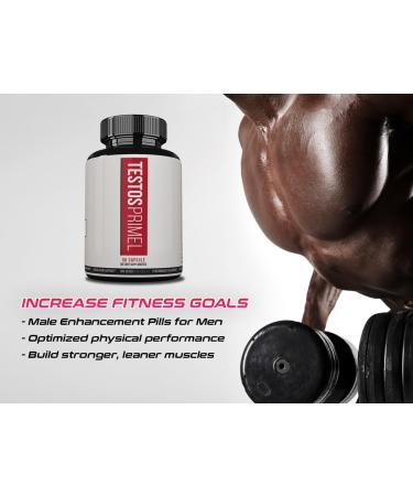TestoPrime Advanced Formula - 90 Capsules | Boost Testosterone Levels - Buy Online on GoSupps.com