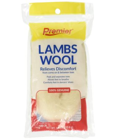Premier Lambs Wool 3/8 oz 0.37 Ounce (Pack of 1)