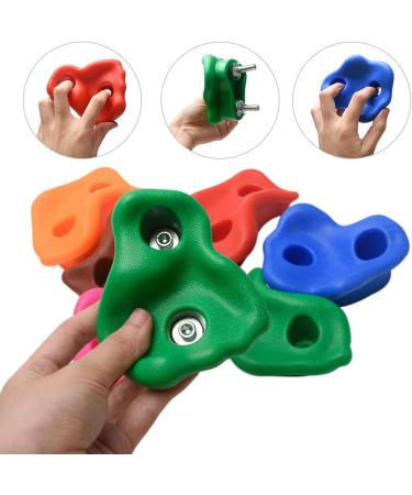 32pcs Rock Climbing Holds Set - Indoor & Outdoor Kit for Kids Play Set - Playground Accessories with Mounting Hardware - Buy Online on GoSupps.com