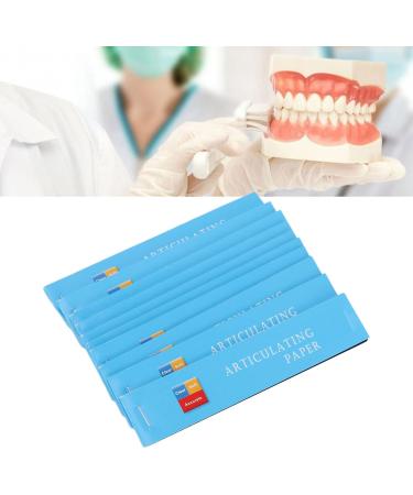 Buy Articulation Paper for Orthodontics - Thin Blue Dental Care Strips | 10 Copies Safe for Labs - Buy Online on GoSupps.com