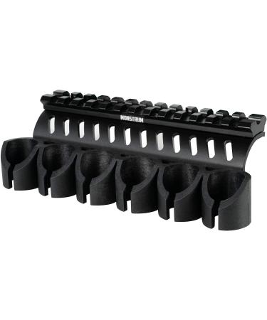 Monstrum Side Saddle Shell Holder for Mossberg 500/590/Shockwave Series Shotguns 12 Gauge - Buy Online on GoSupps.com