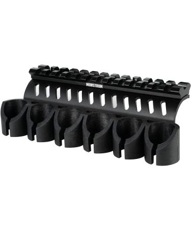 Monstrum Side Saddle Shell Holder for Mossberg 500/590/Shockwave Series Shotguns 12 Gauge