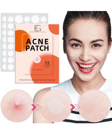 Fast-Acting Hydrocolloid Acne Patches | 72 Invisible Stickers for All Acne Types | Covers Pimples Hides Spots & Removes Oil - Shop Now - Buy Online on GoSupps.com