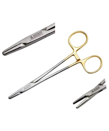 Mayo Hegar Needle Holder 6 Surgical Needle Driver with Tungsten Carbide Inserts by ARTMAN INSTRUMENTS 6 Inches