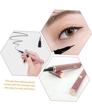 Didiseaon Eyeliner Eyelash Glue Pen Liquid Liner Black Eye Liner Pencils Skinned Miss Make up Kit - Buy Online on GoSupps.com