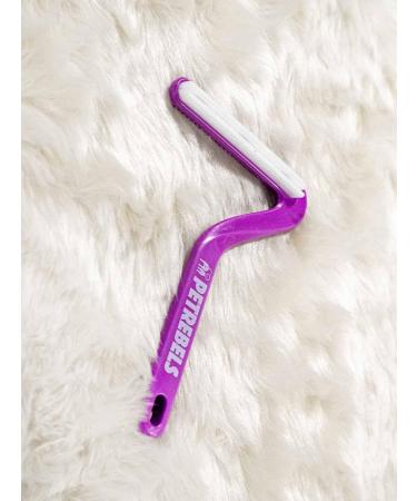 Petrebels Cat Hair Remover & Lucky 7 Dual-Sided Brush for Furniture Couch & Scratching Post | Best Cat Hair Removal Solution - Buy Online on GoSupps.com