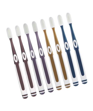 8st nano toothbrush tooth hygiene mouth hygiene toothbrush sleeplight adults for adults extra soft toothbrush soft hand toothbrush care charcoal man pebbles