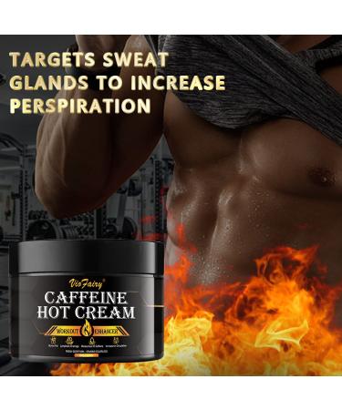 Caffeine Anti-Cellulite Hot Cream - Body Sculpting & Firming Slimming Cream for Men & Women - Buy Online on GoSupps.com