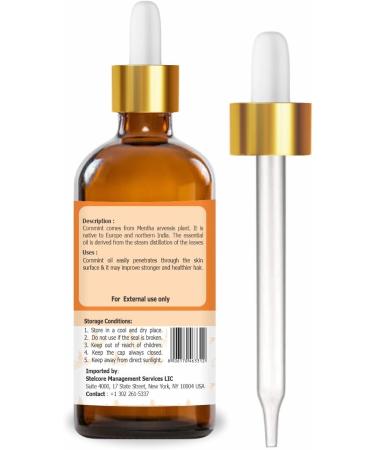 Crysalis Cornmint Oil | Pure Natural Cold Pressed Carrier Oil 100ml | Undiluted Essential Oil for International Shipping - Buy Online on GoSupps.com