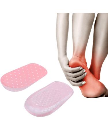 Tmishion Invisible Silicone Gel Insoles - Height Increasing Orthopedic Cushion (1.5cm Pink) for Ultimate Comfort and Support - Buy Online on GoSupps.com